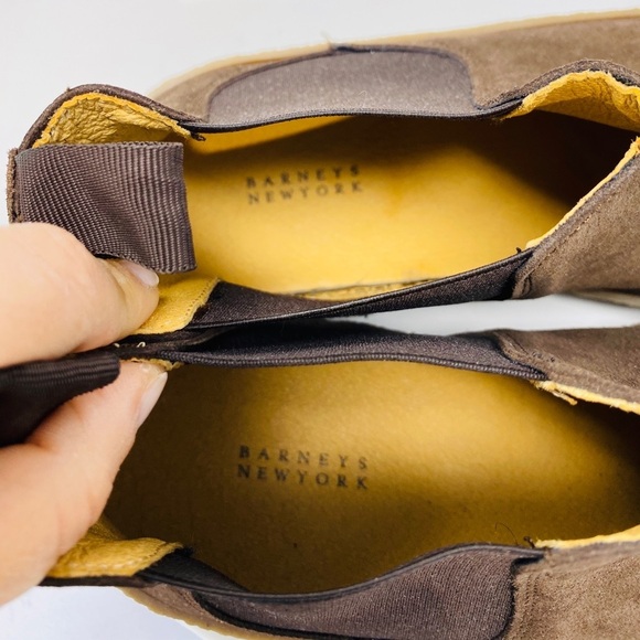BARNEYS NEW YORK**Brown Suede Booties US 8 - Picture 6 of 6